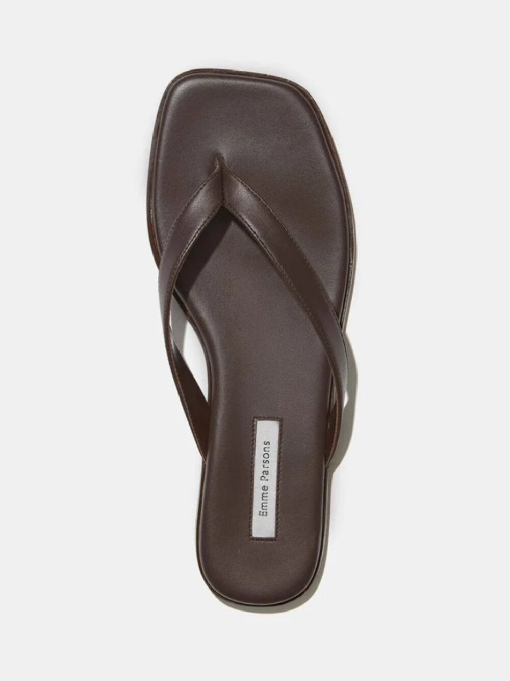 Emme Parsons - Meta  Sandals in Espresso Nappa